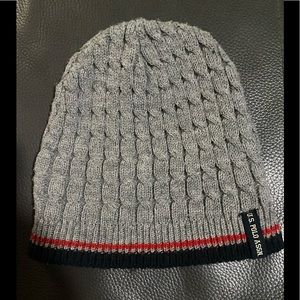 U.S. POLO ASSN. Beanie Hat Gray One Size